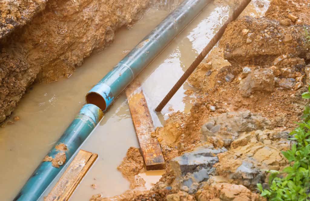 How To Tell If A Pipe Burst Underground