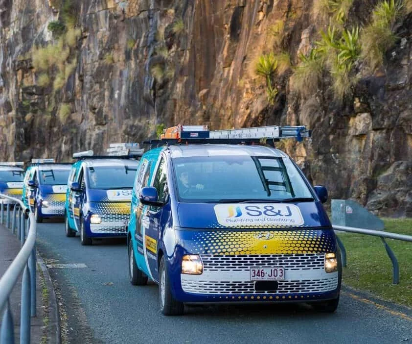 local-plumbing-brisbane-services SJ Plumbing Service Van