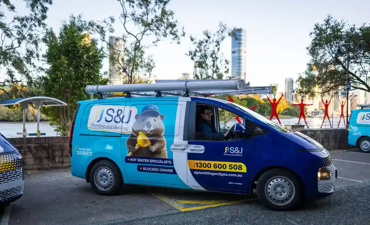 Sj Plumbing And Gasfitting Van